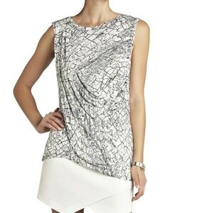 BCBGMaxazria Rumor Workplace Siren sleeveless NWT top small